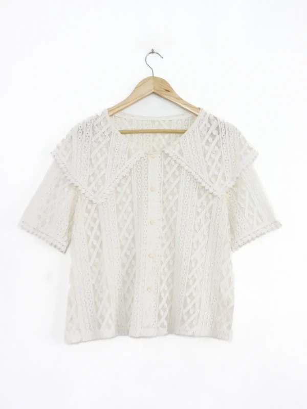 Blusa de encaje Perla