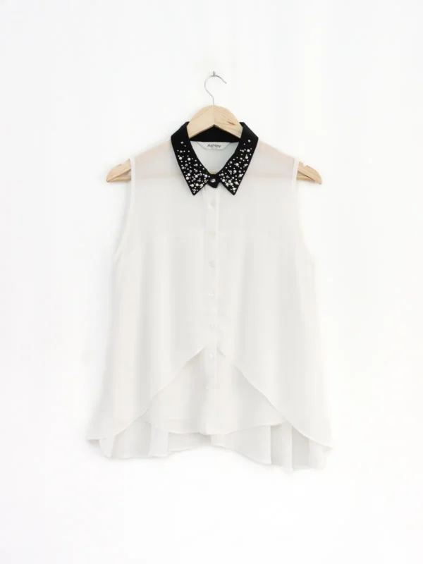 Blusa perlas Ashley