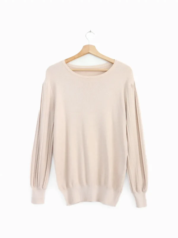Chompa beige Princesa