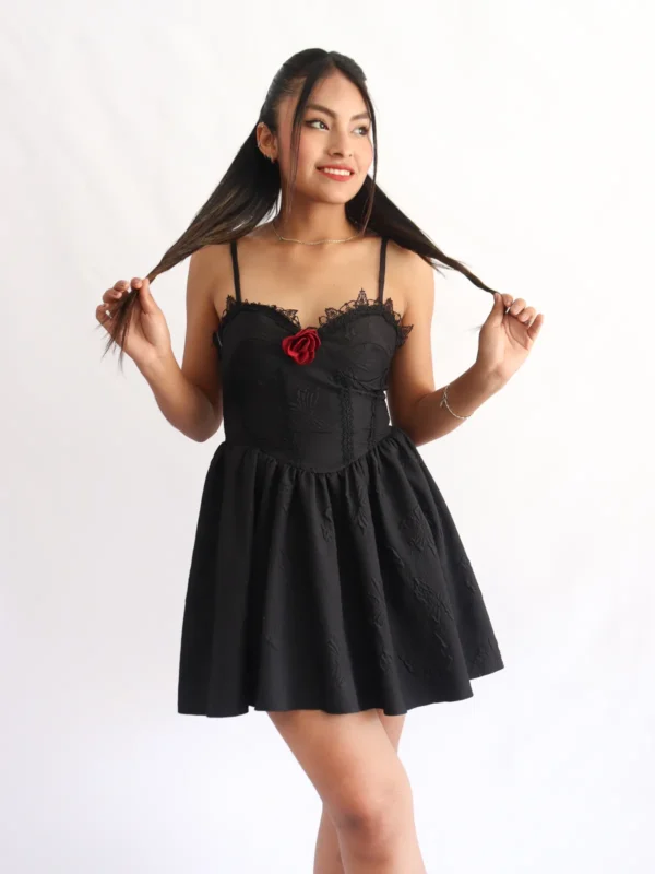 Vestido dark Coquette