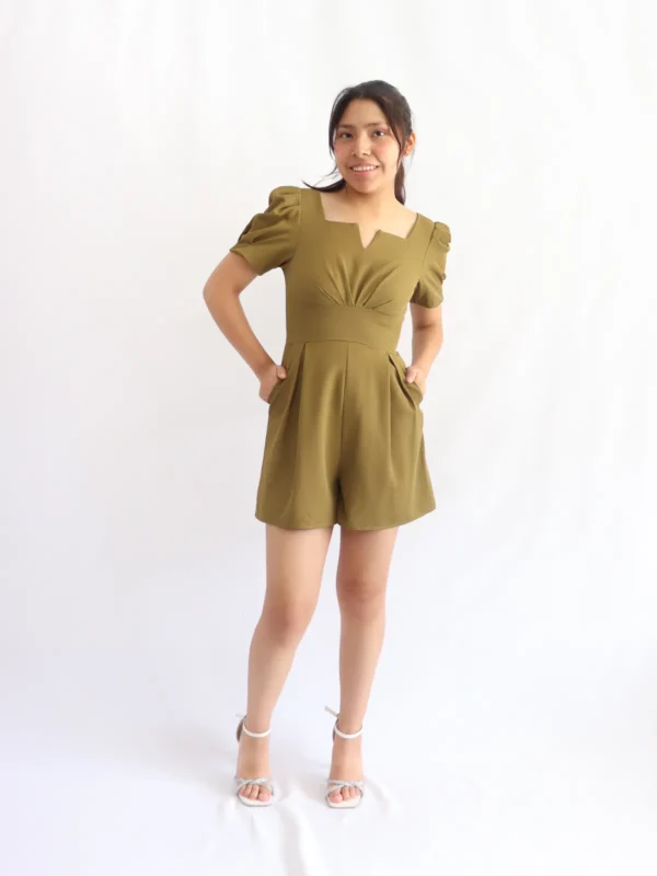 Enterizo verde oliva CYH