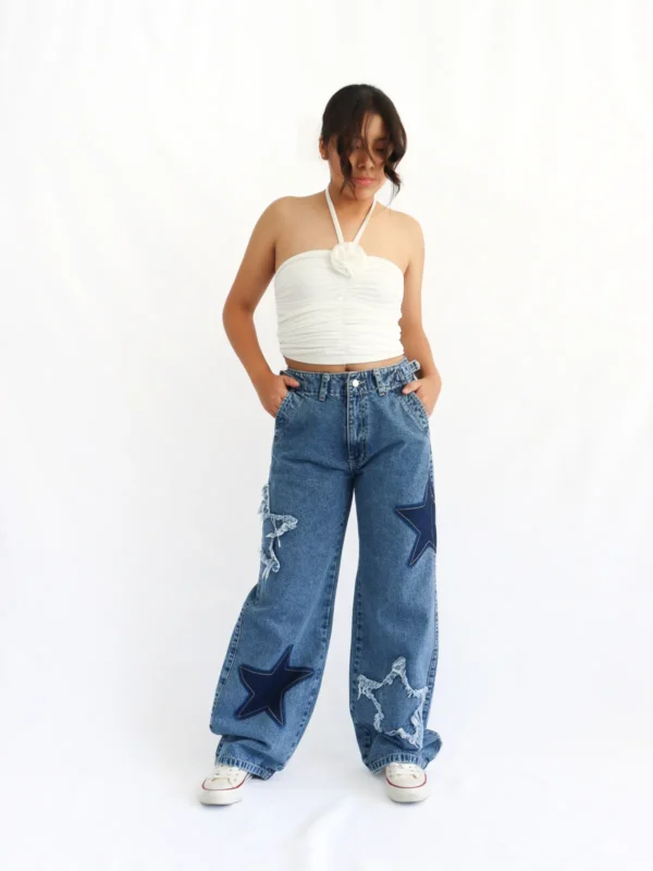Jeans patchwork Estrella - Imagen 6