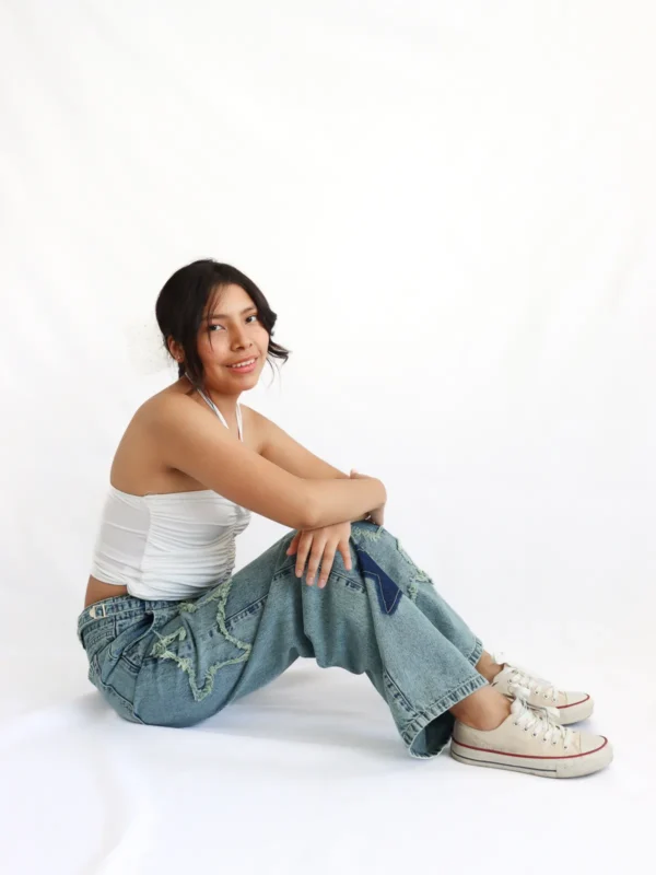 Jeans patchwork Estrella