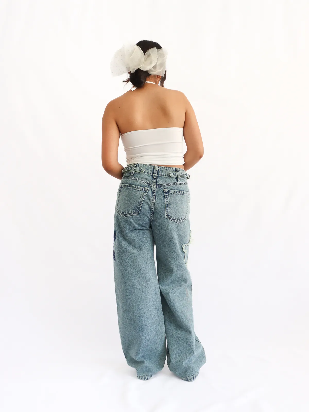 Jeans patchwork Estrella - Imagen 4