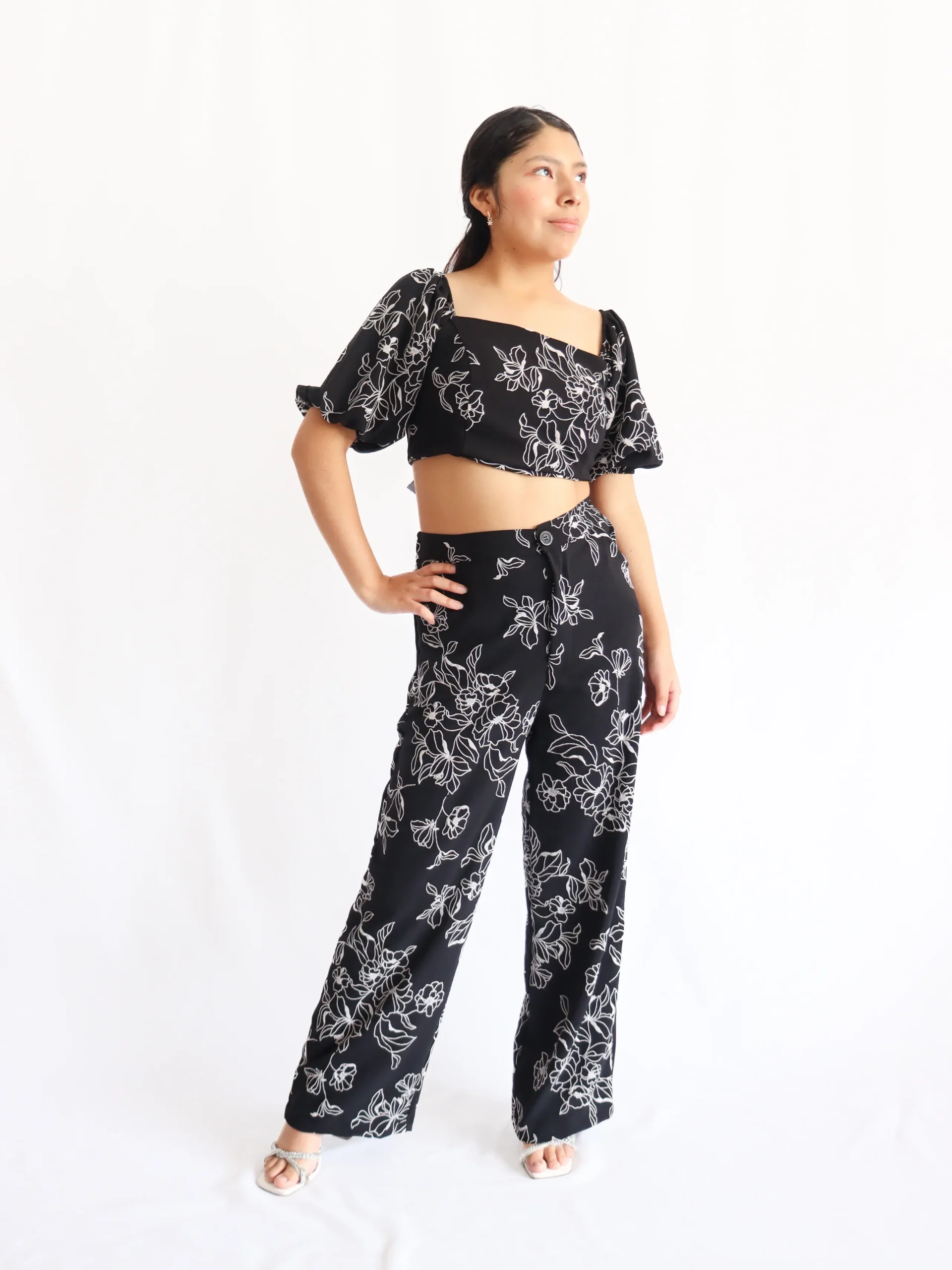 Conjunto flores Amarie
