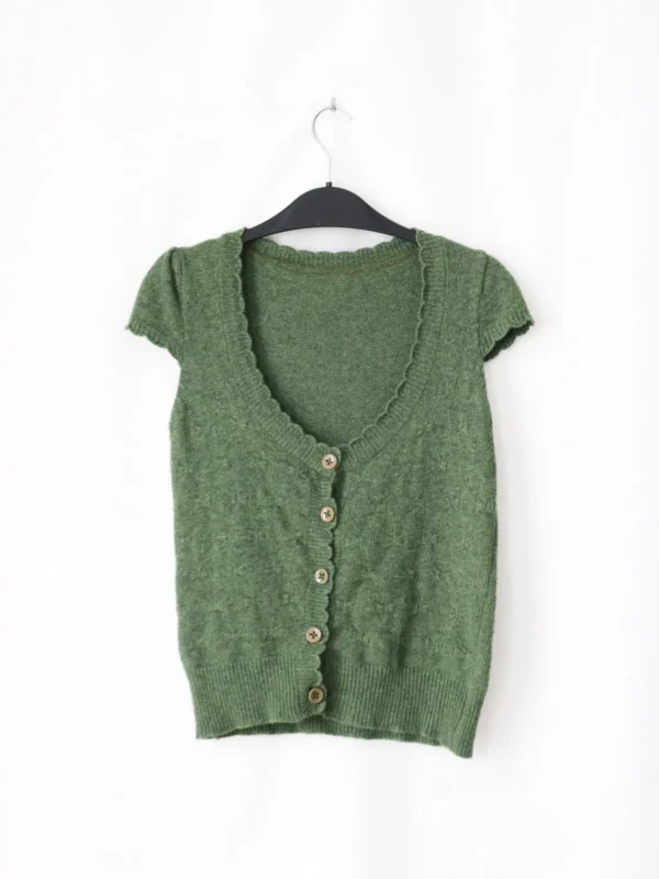 Chaleco tejido Olive