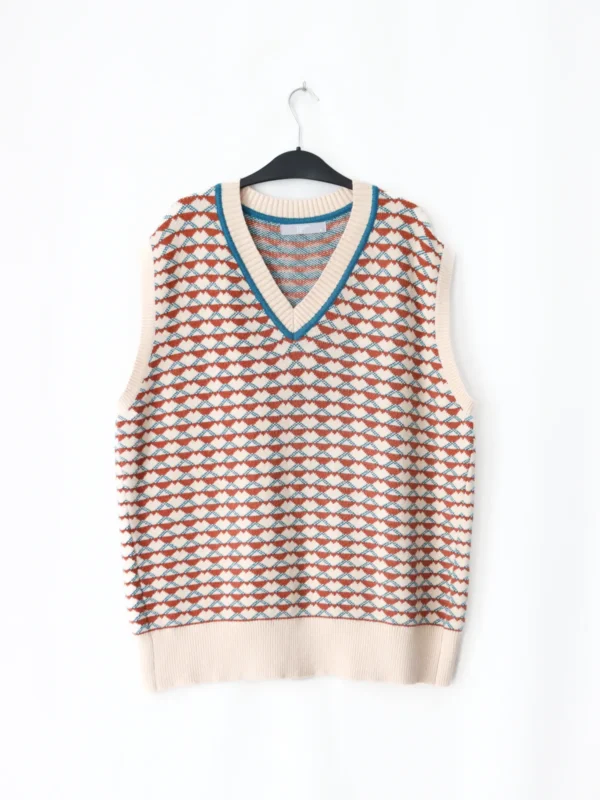 Chaleco beige Pattern