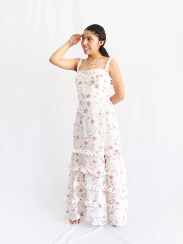 Vestido floral Aurora - Imagen 5